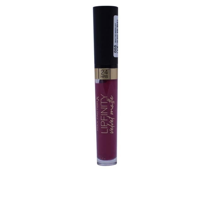 Lipfinity Velvet Matte 005 Lipstick - Purple - 23g - Non-Waterproof