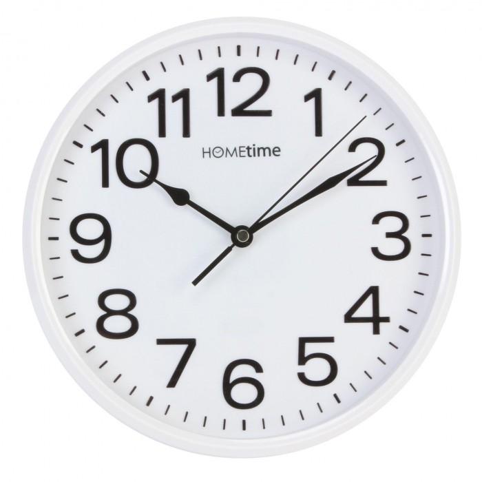 Hometime 10 Wall Clock with Sweep - White