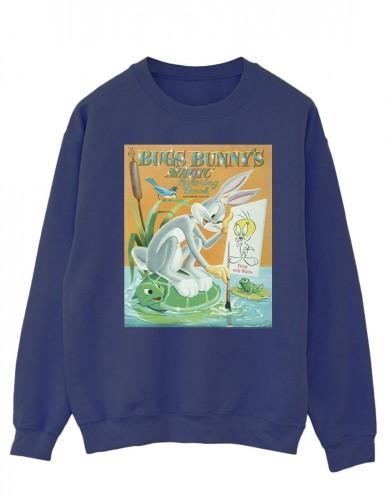 Looney Tunes Mens Bugs Bunny Coloring Book Sweatshirt