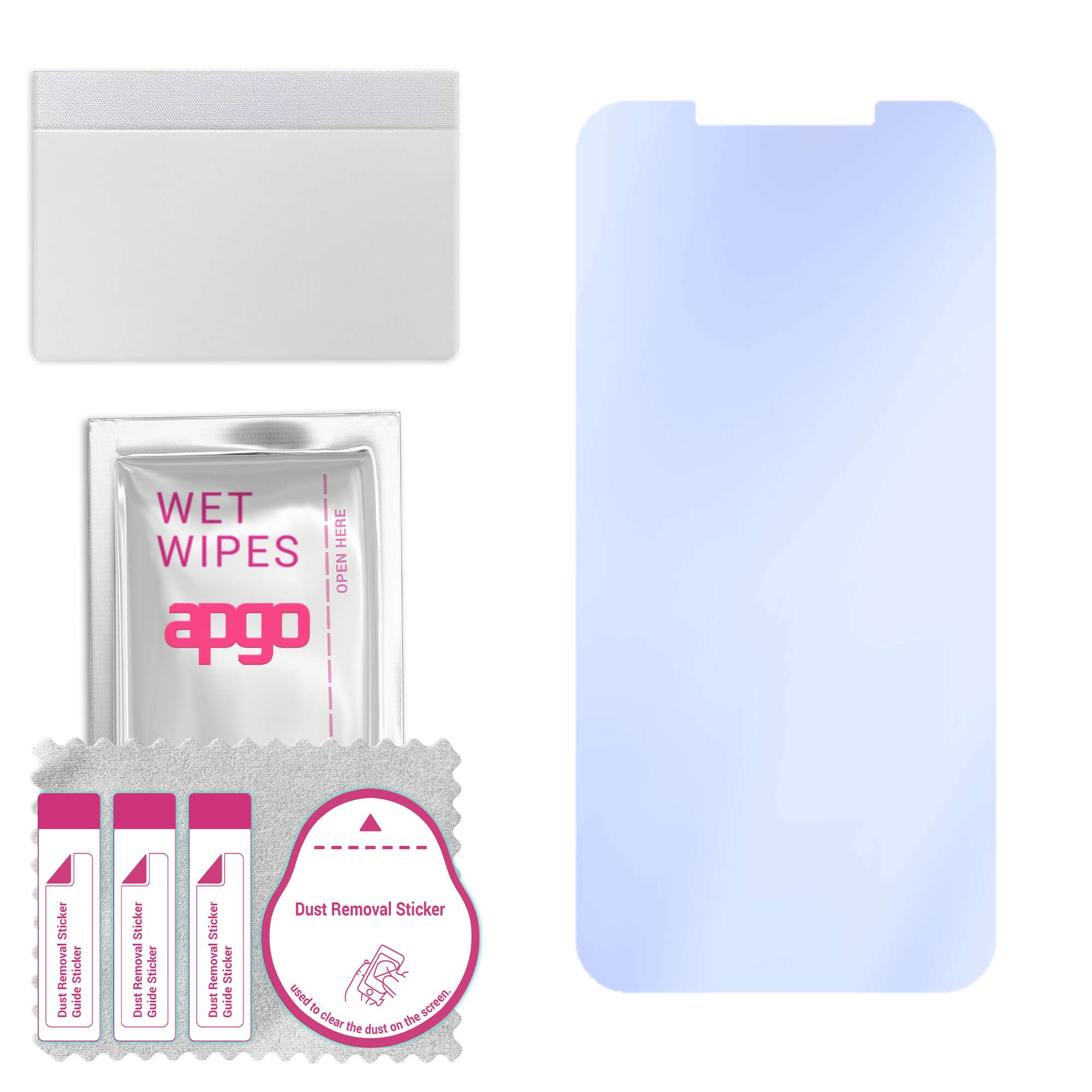 apgo Ultra-Clear 9H Hybrid Protective Glass Compatible with Apple iPhone 11 Pro Max, Flexible Nano Glass, Great Replacement for Tempered Glass, Scratc