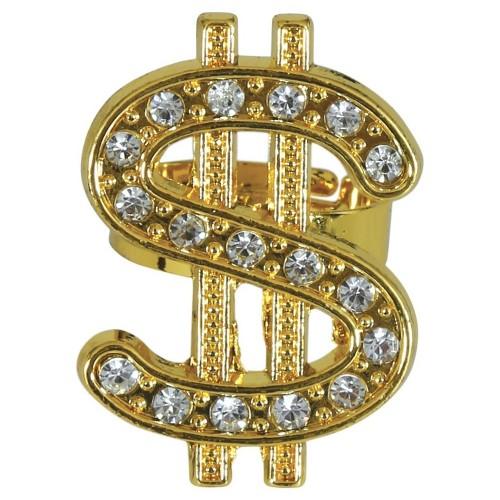 Fiestas Guirca Unisex Adult Dollar Sign Ring