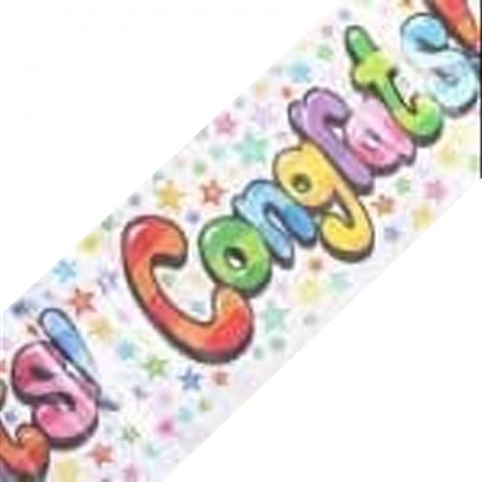 Floso Congrats Giant Banner