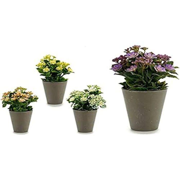 Flower Pot - Ibergarden - Plastic - Grey - 13 X 21 X 13 Cm