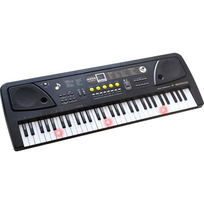Electronic Organ - REIG - 61 Keys - Double Speakers - 100 Sounds - Follow Function