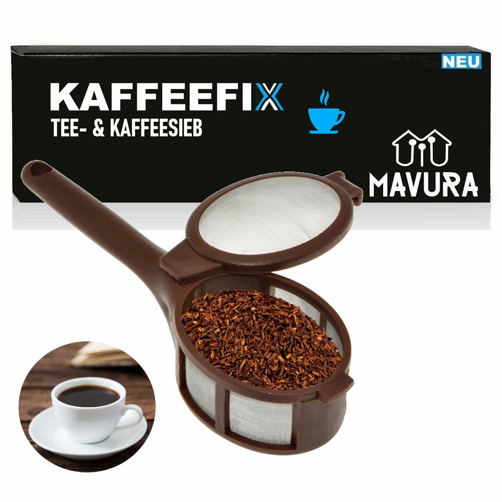 KAFFEEFIX Coffee Strainer Tea Strainer Tea Filter Strainer Coffee Filter for Loose Tea & Coffee