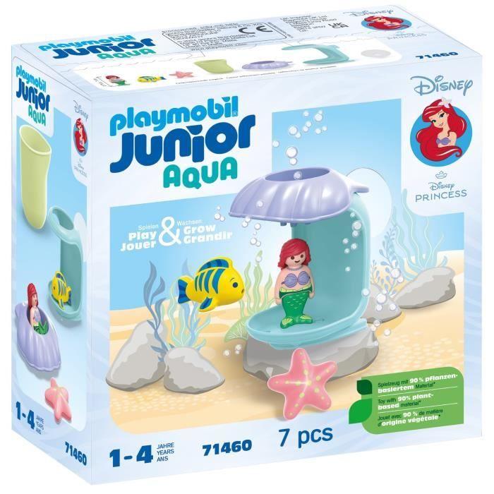 PLAYMOBIL Junior 71460 Ariel with Bath Shell, Disney, Bath Toy, From 12 Months