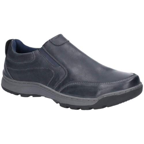 Hush Puppies Mens Jasper Slip On Leather Shoes