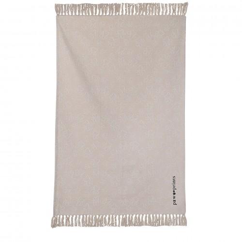 Best of Breed 120cm X 180cm Paw Print Pet Blanket