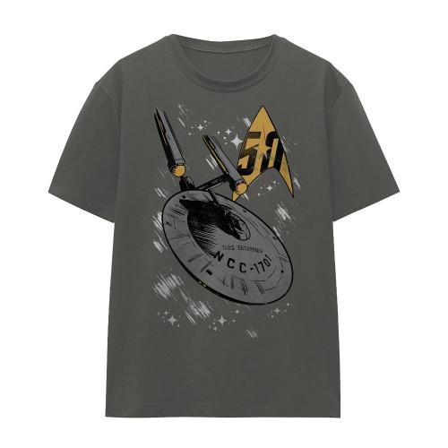 STAR TREK Unisex Adult Enterprise Dash T-Shirt