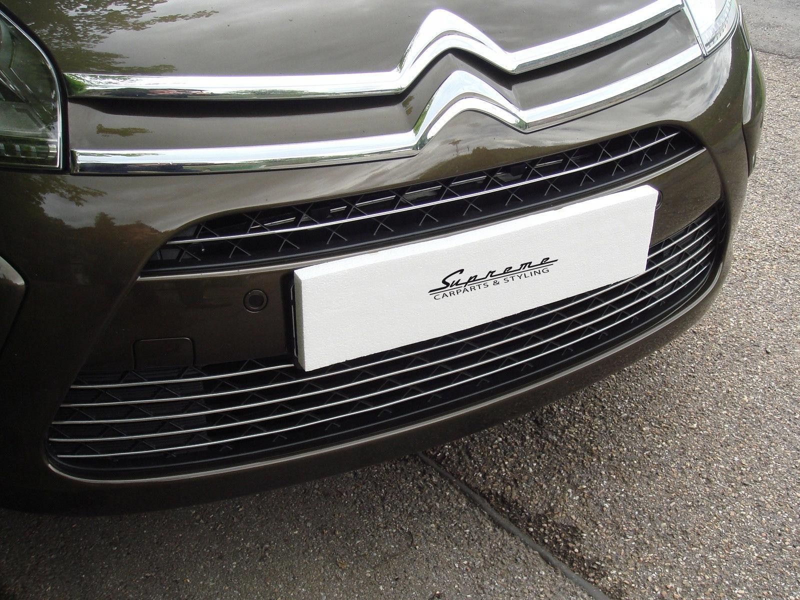 Citroen C4 Picasso - CHROME Strips, Imitation Grill