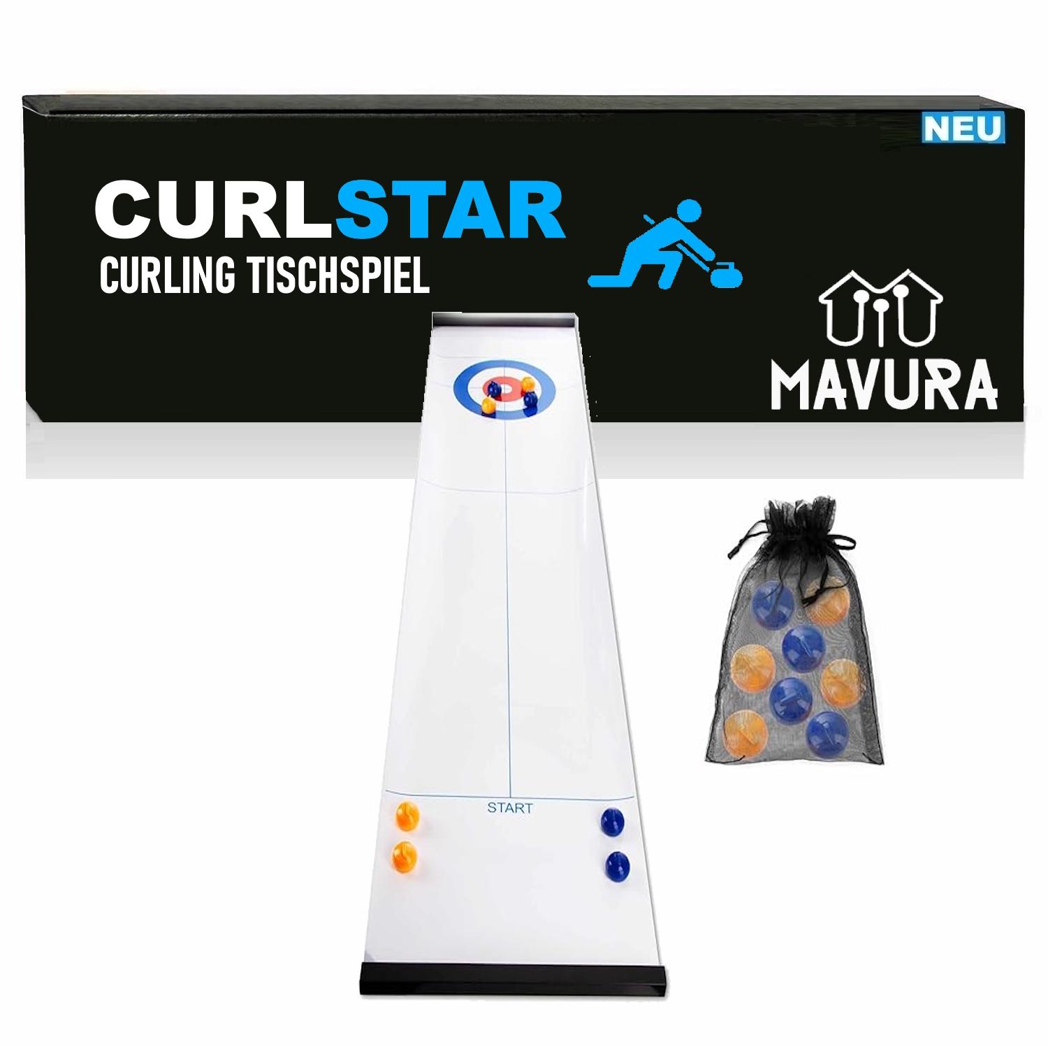 CURLSTAR Curling Game Board Game Family Game Ice Stock Sport Table Game
