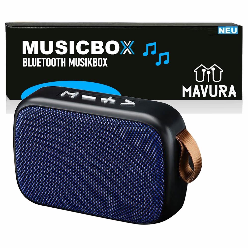 MUSICBOX Speaker Music Box Wireless Sound Bass Hi-Res Stereo MP3
