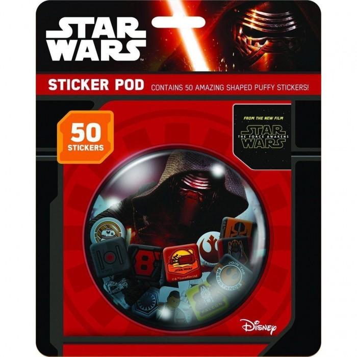 STAR WARS Paper Puffy Stickers (Pack of 50)