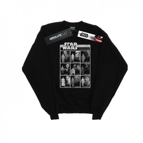 STAR WARS Mens Class Of Action Figures Sweatshirt