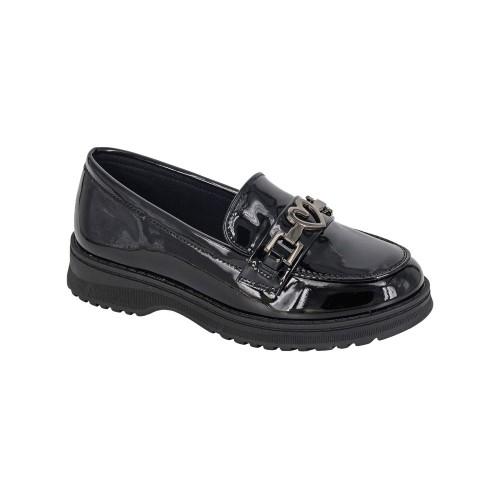 Cipriata Girls Sina Heart Saddle Loafers