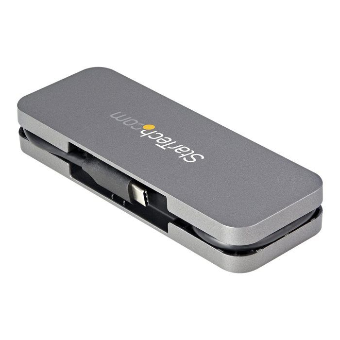 USB-C Hub - STARTECH.COM - HB30CM3A1CB - 4 Ports - 3 USB-A/1 USB-C - Retractable Cable