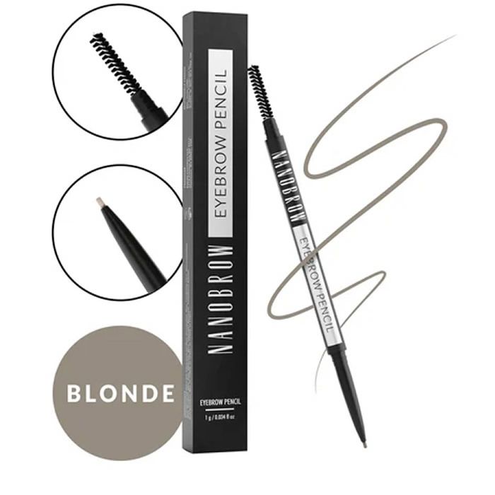 Eyebrow Pencil - Nanobrow - Blonde - Perfect Definition - Blonde Color - Easy To Use