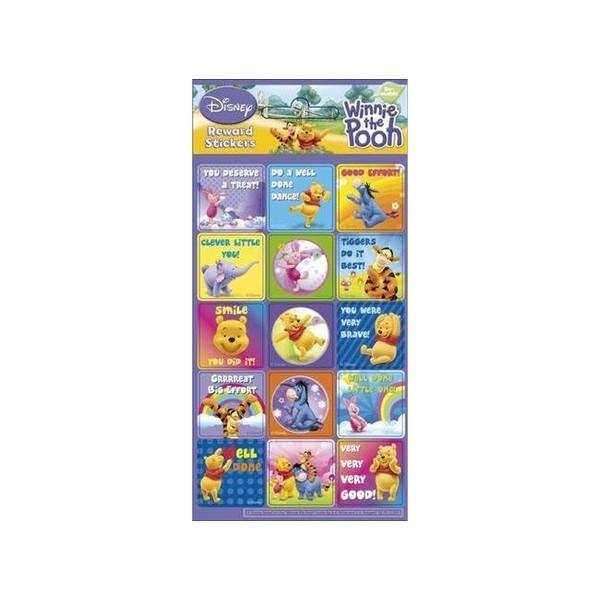 Winnie the Pooh Characters Reward Stickers