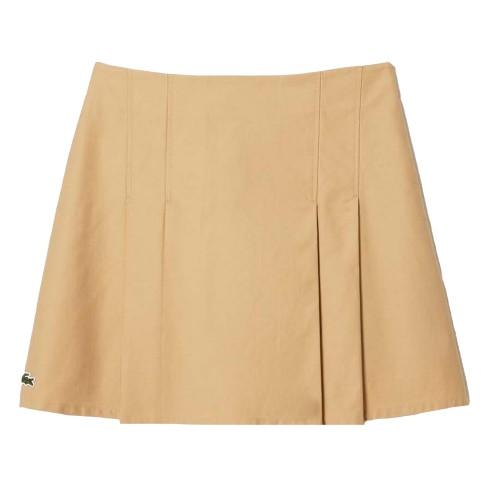 Lacoste Womens/Ladies Short Cotton Pleated Skirt