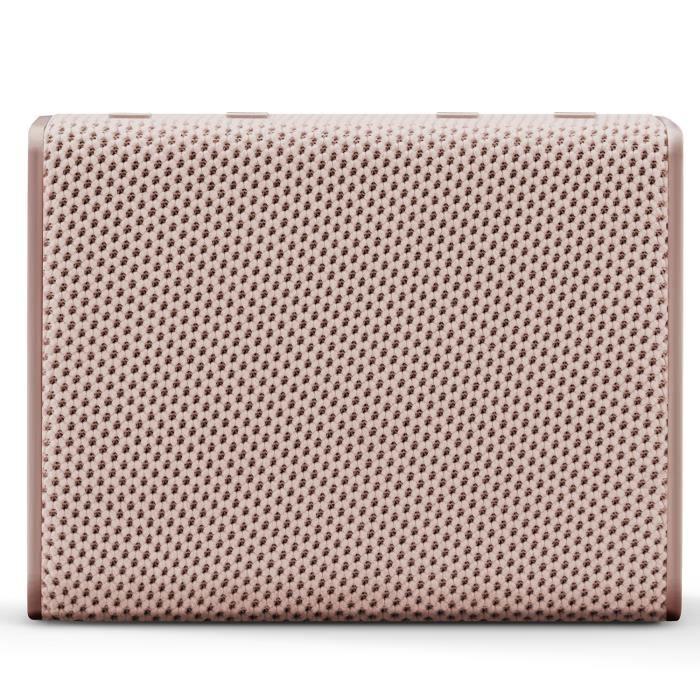 Portable Bluetooth Speaker Sydney - URBANISTA - Champagne Pink - 5 Hours Battery Life - Waterproof - Wireless