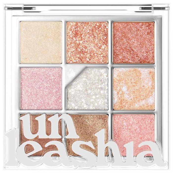 -Unleashia Glitterpedia Eyeshadow Palette 9 Colors (Tint : All Of Glitter)