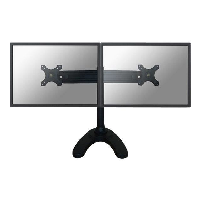 NEWSTAR FPMA-D700DD Desktop Computer Mount, Grommet - Stand for 2 LCD Screens - Screen Size : 19"-30" - Black