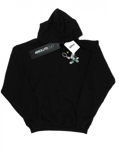 Disney Womens/Ladies Minnie Mouse Tennis Breast Print Hoodie