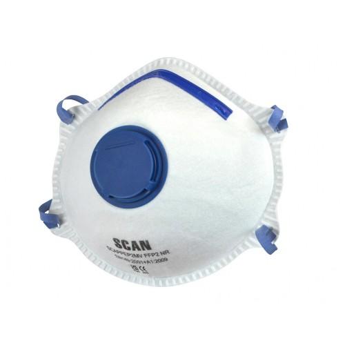 Scan Molded Valved Disposable Mask