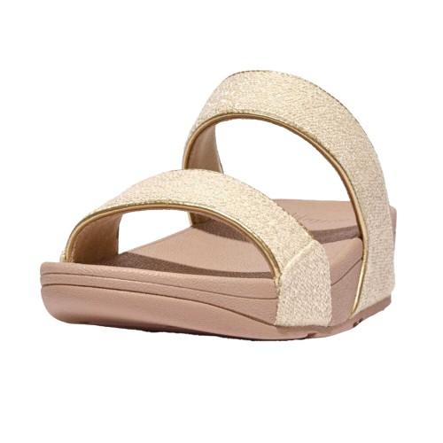 Fit Flop Womens/Ladies Lulu Shimmer Weave Sliders