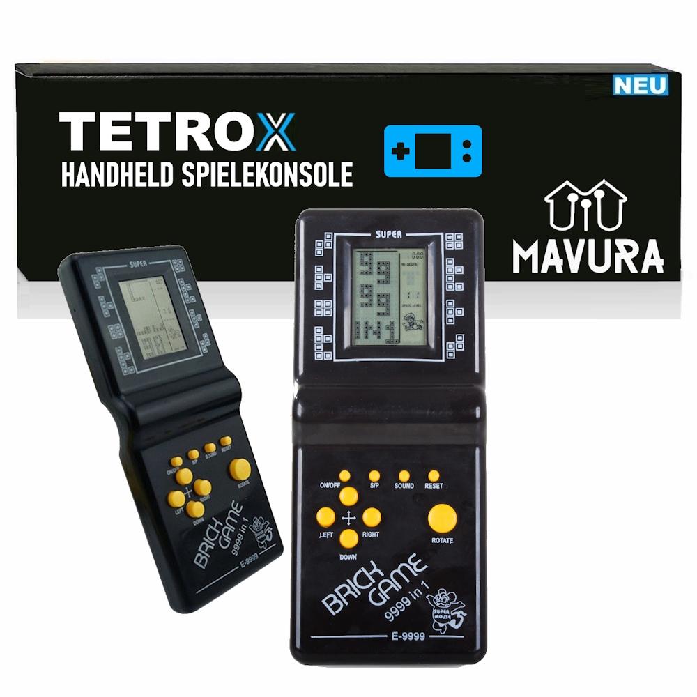 TETROX Retro Handheld Video Game Console Game Built-in Classic Games