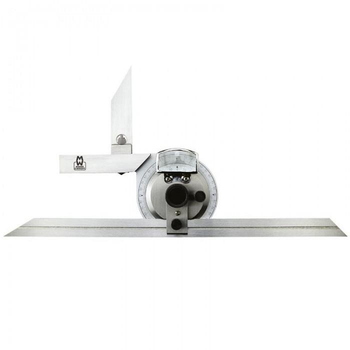 Moore & Wright Mw500-01 Universal 360 Bevel Protractor With 150/300mm Blades