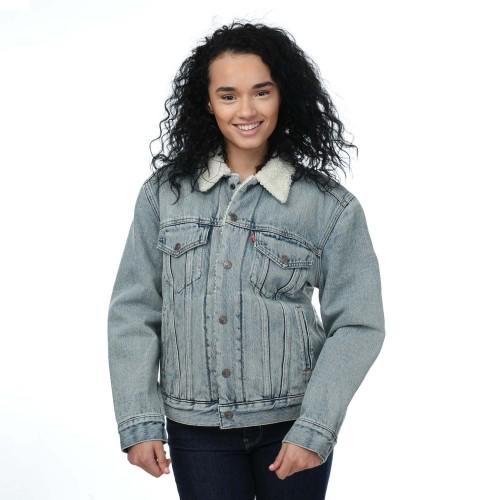 Levis Womens/Ladies Ex-Boyfriend Sherpa Trucker Jacket