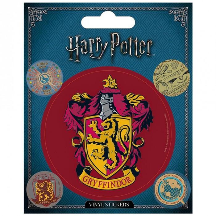 HARRY POTTER Vinyl Gryffindor Sticker (Pack of 5)