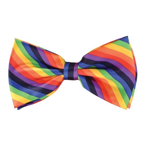 Bristol Novelty Rainbow Colored Bow Tie