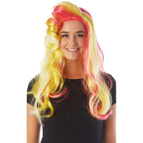 Bristol Novelty Unisex Adult Rainbow Wig