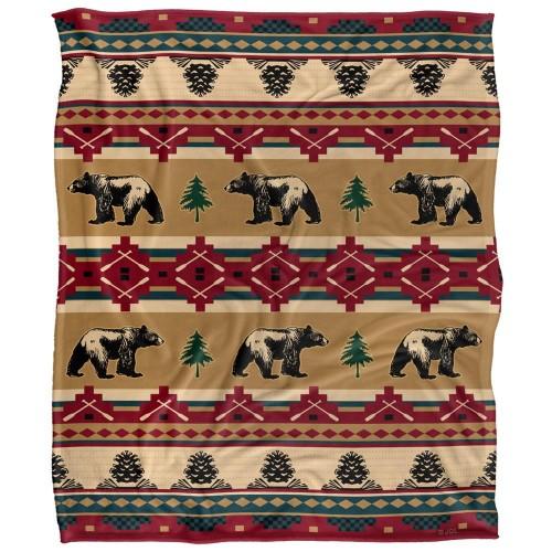 JQ Licensing Silky Bear Supersoft Blanket