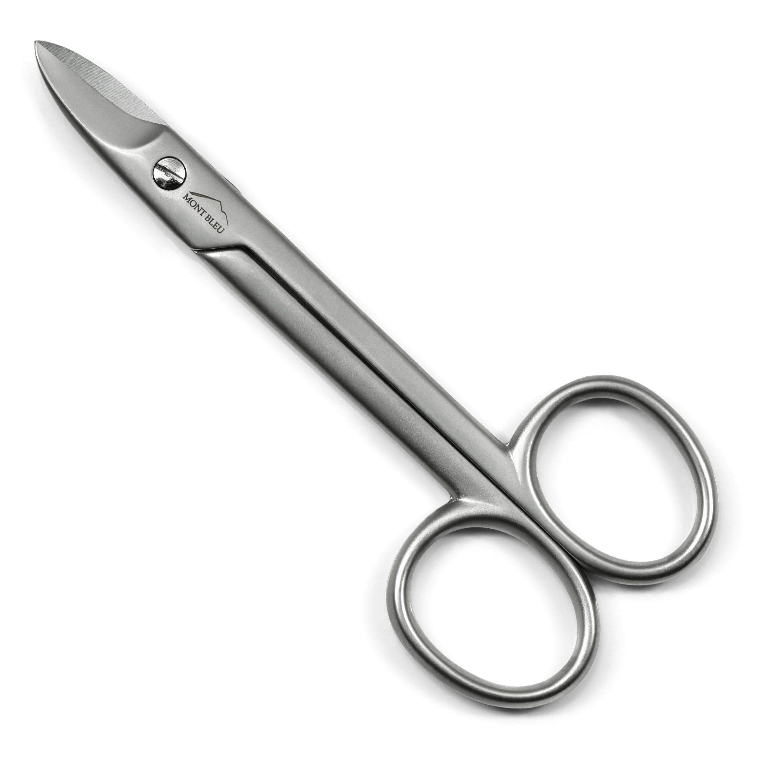 Mont Bleu Foot Nail Scissors, Carbon Steel, Made In Italy
