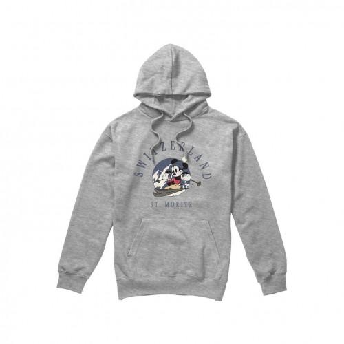 Disney Mens Switzerland Mickey Mouse Hoodie