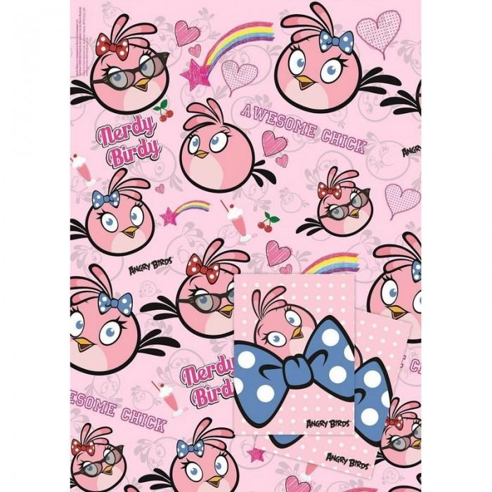 Angry Birds Stella Gift Wrap Sheets Set