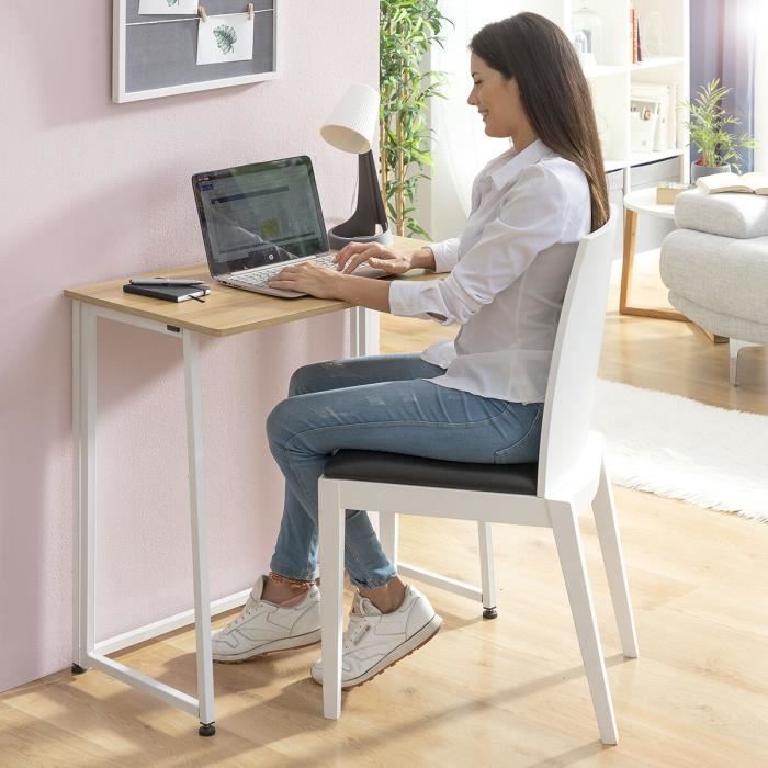 Folding Desk - InnovaGoods - Dolenkaf - White - 120x60 Cm - Easy Assembly