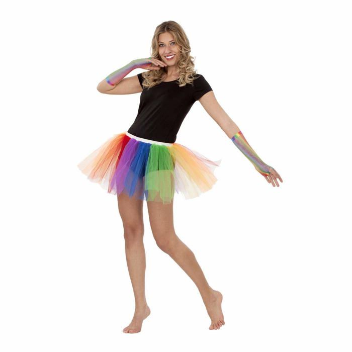 Rainbow Tutu - My Other Me - One Size - Unisex - 28x10x39 Cm