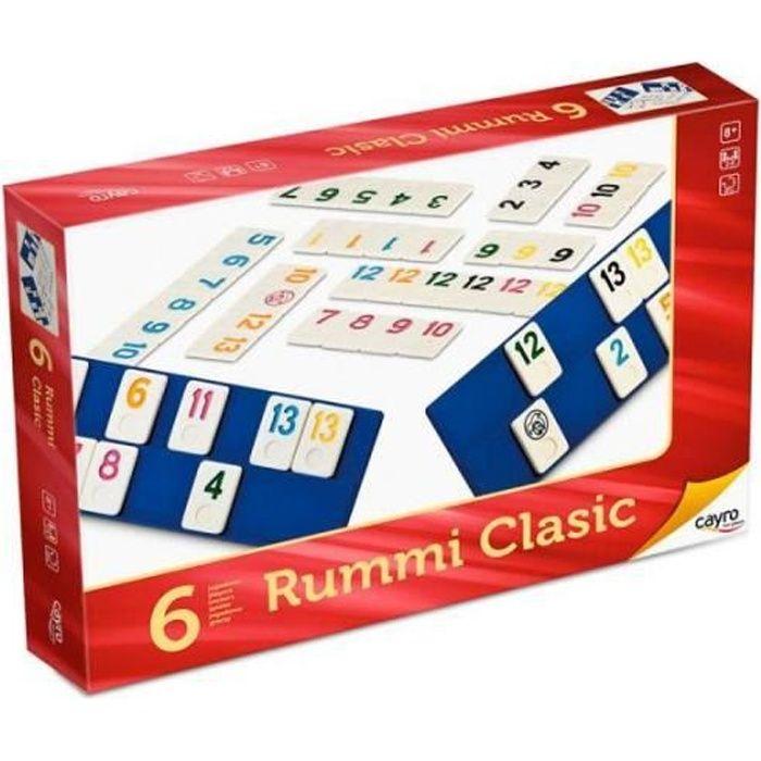 Board Game for the Whole Family - Big 6 Players Rummi. Game