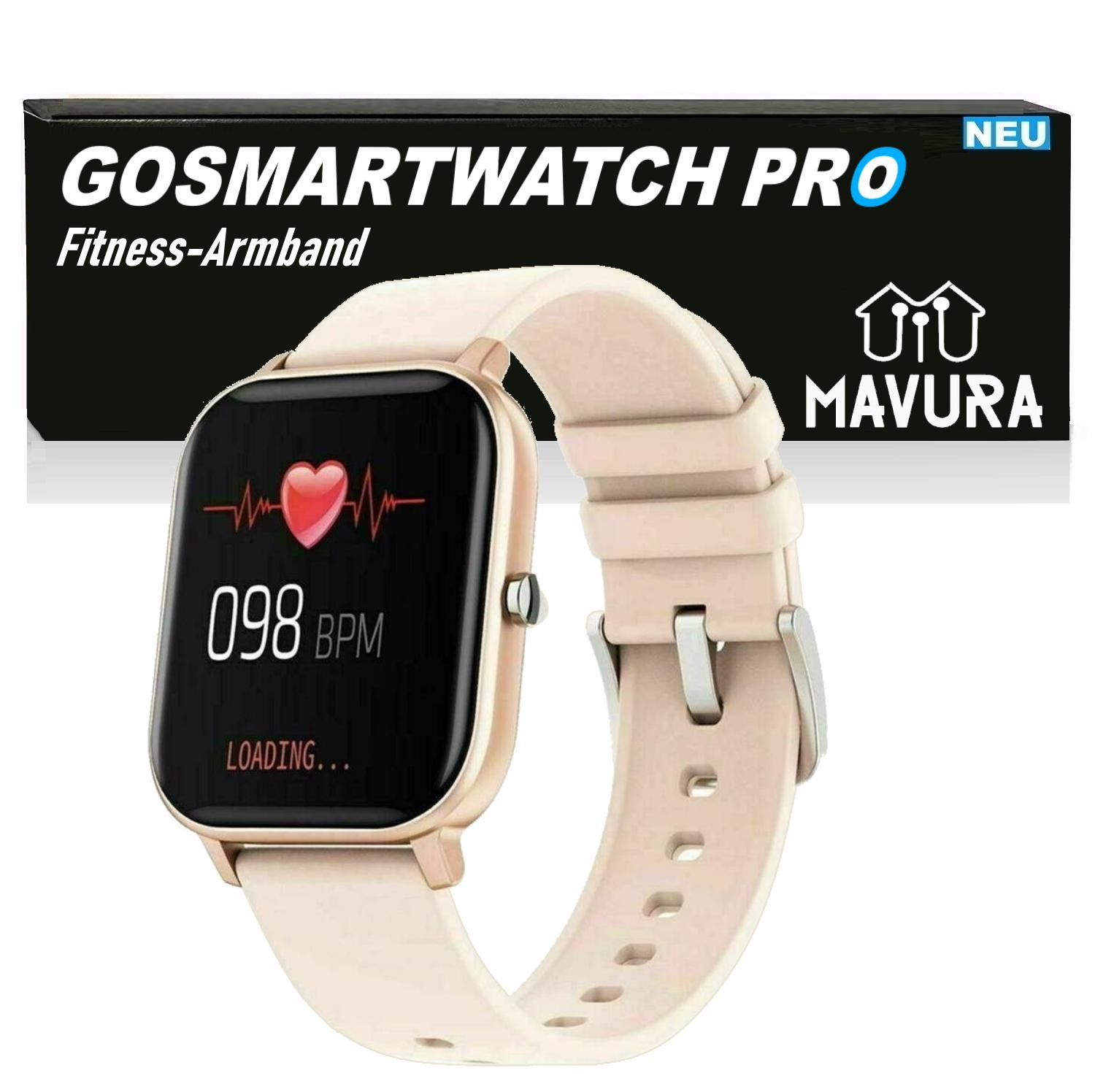 GOSMARTWATCH PRO Smartwatch Bluetooth Waterproof for Android and iPhone iOS