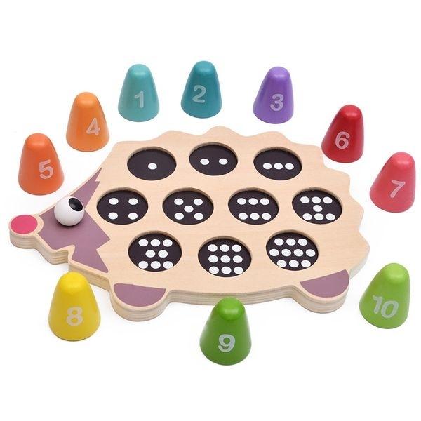 Férisson To Learn Numbers and Colors Montessori Game