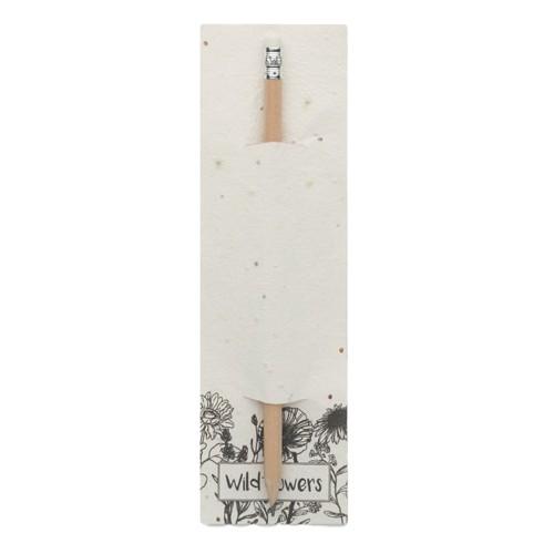 MidOcean Penseed Wild Flowers Seed Paper Pencil With Eraser
