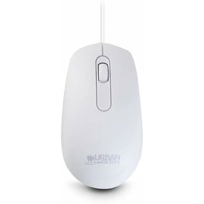 Computer Mouse - URBAN FACTORY - CMW02UF - Wired - 1200 Dpi - USB