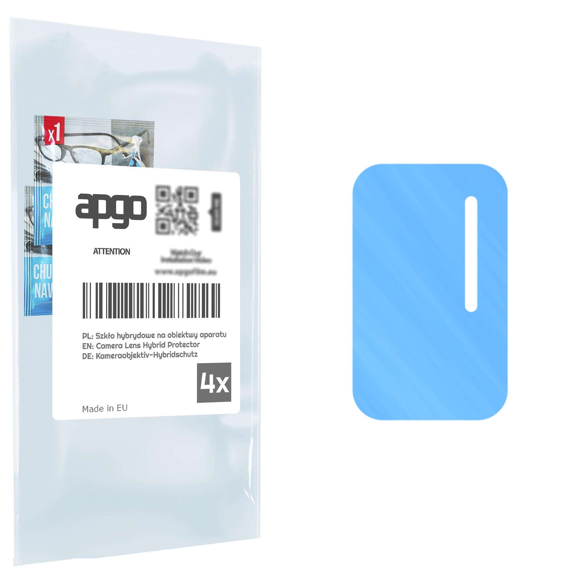 apgo 4x Lens Protector Camera Protective Hybrid Glass for Ulefone Note 11p, Camera Protection, 9H Camera Lens Camera Lens Protector