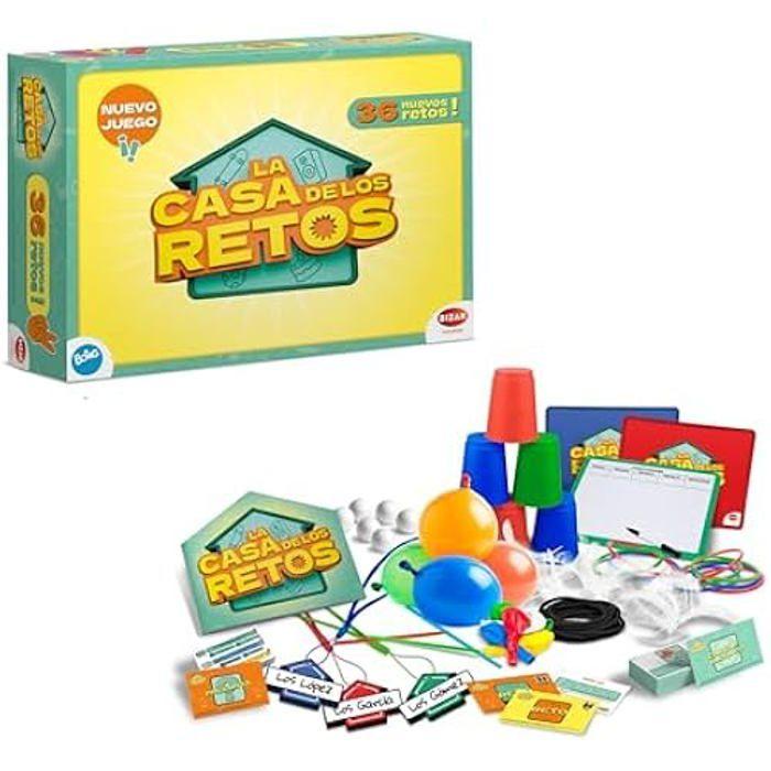 Board Game - BIZAK - 35001940 - La Casa De Los Retos - From 6 Years Old - 2 Players or More