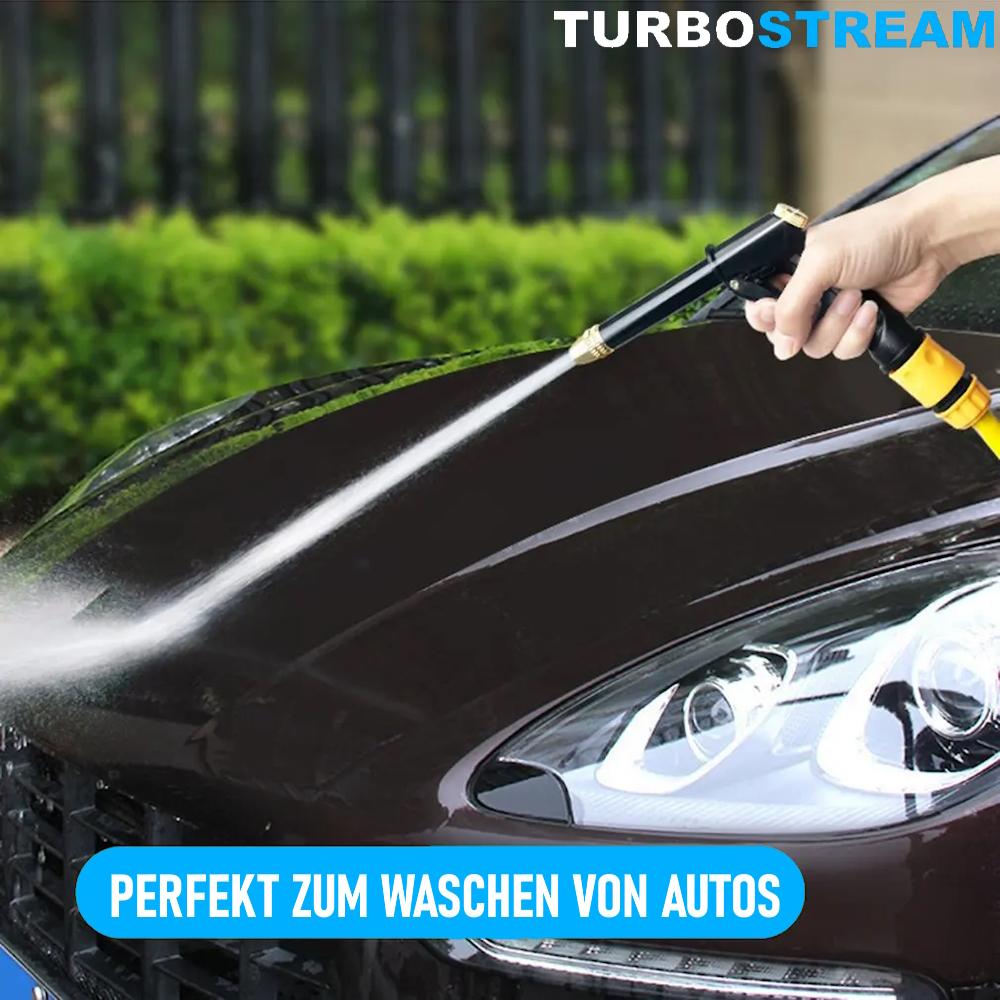 TURBOSTREAM High Pressure Hand Shower Car Water Gun Garden Shower Hose Sprayer