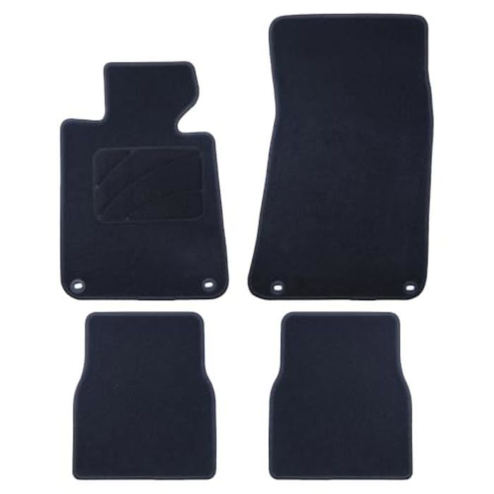 Custom Mats - BMW - E30 3 Series - 5 Pieces - Black - Car